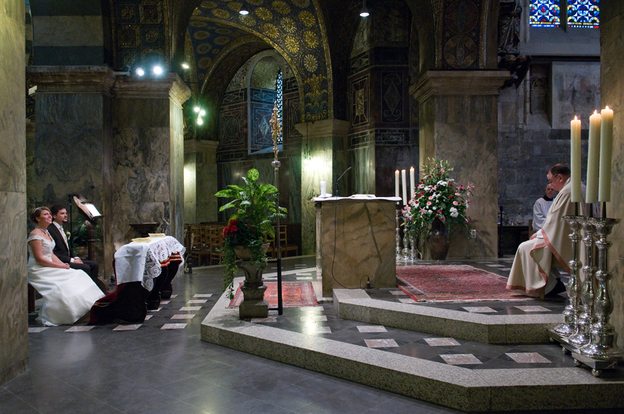 Hochzeit im Aachener Dom