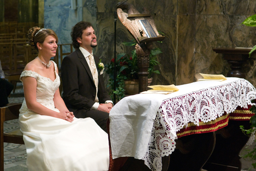 Hochzeit im Aachener Dom