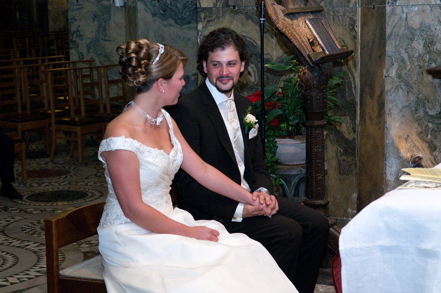 Hochzeit im Aachener Dom