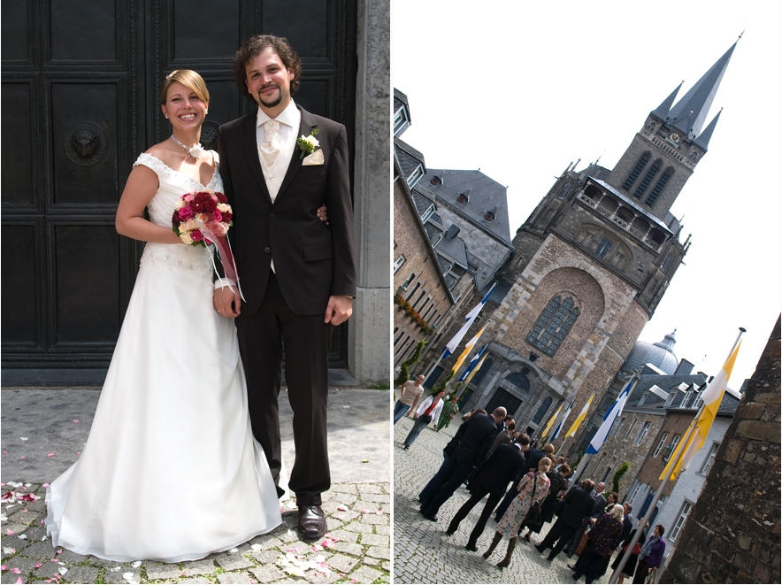 Hochzeit im Aachener Dom