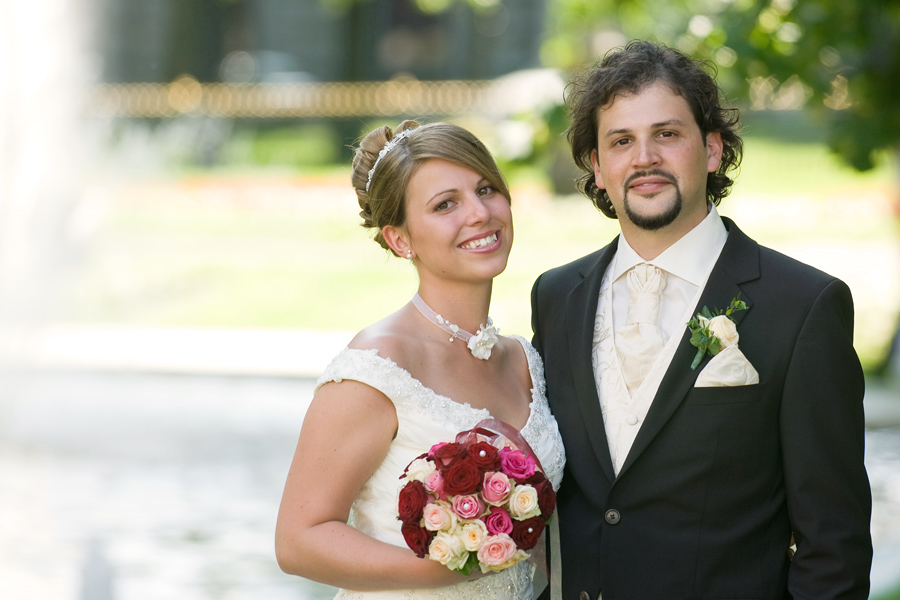 Hochzeitsfotografie im Aachener Kurpark, Casino Aachen und Hotel Quellenhof