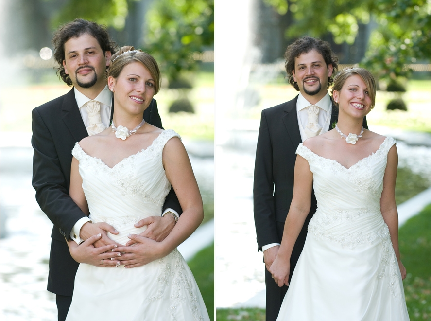 Hochzeitsfotografie im Aachener Kurpark, Casino Aachen und Hotel Quellenhof