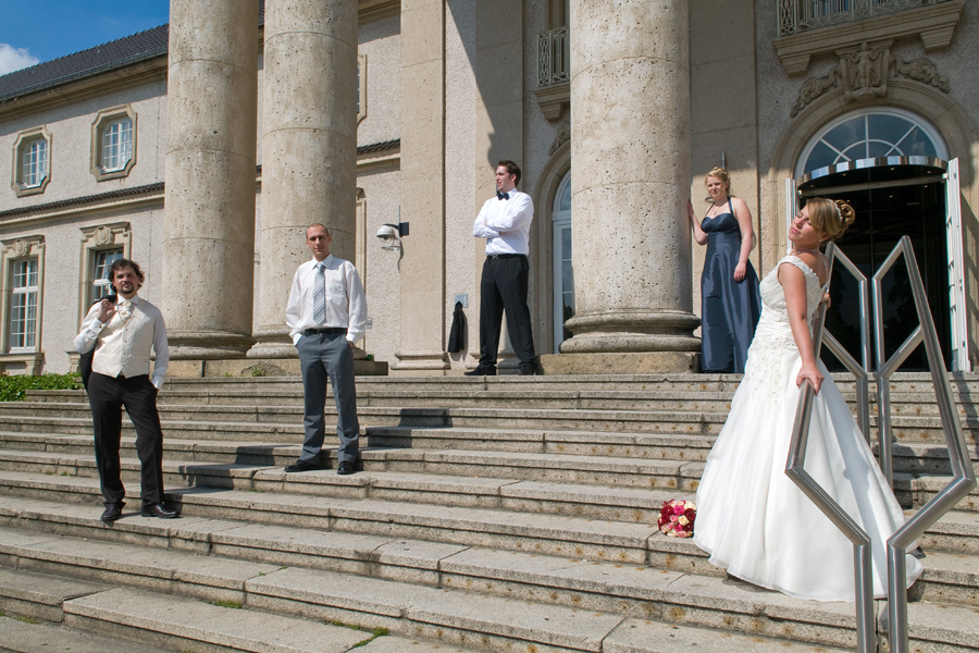 Hochzeitsfotografie im Aachener Kurpark, Casino Aachen und Hotel Quellenhof