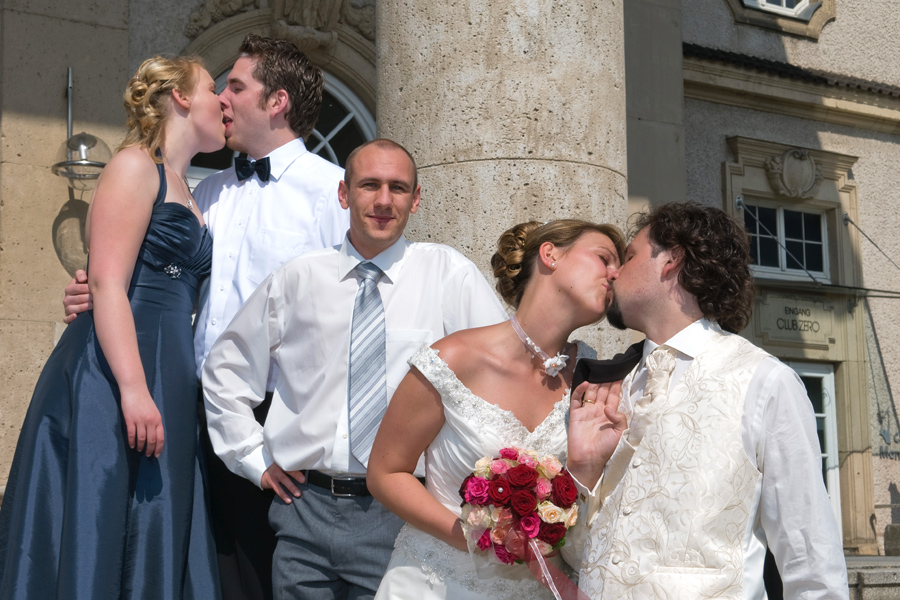 Hochzeitsfotografie im Aachener Kurpark, Casino Aachen und Hotel Quellenhof