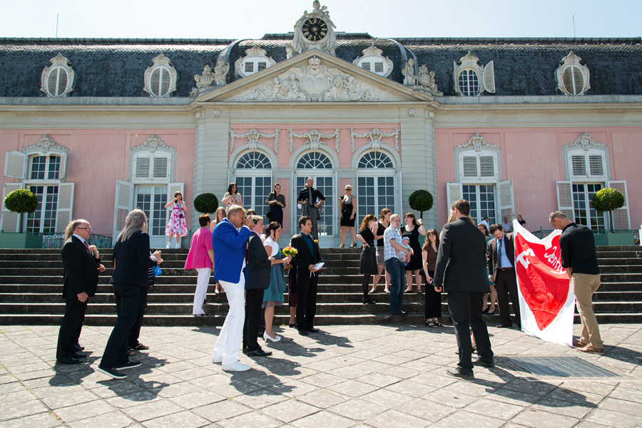 Empfang nach der Hochzeit